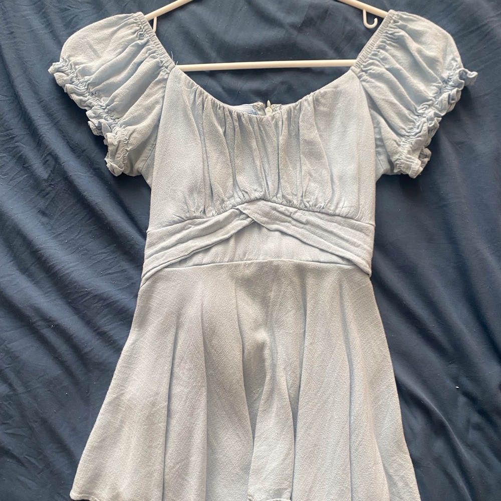 Altar'd State Light Blue Blouse
